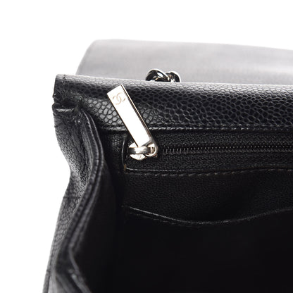 Chanel Caviar Quilted Maxi Single Flap Black 7 of 14