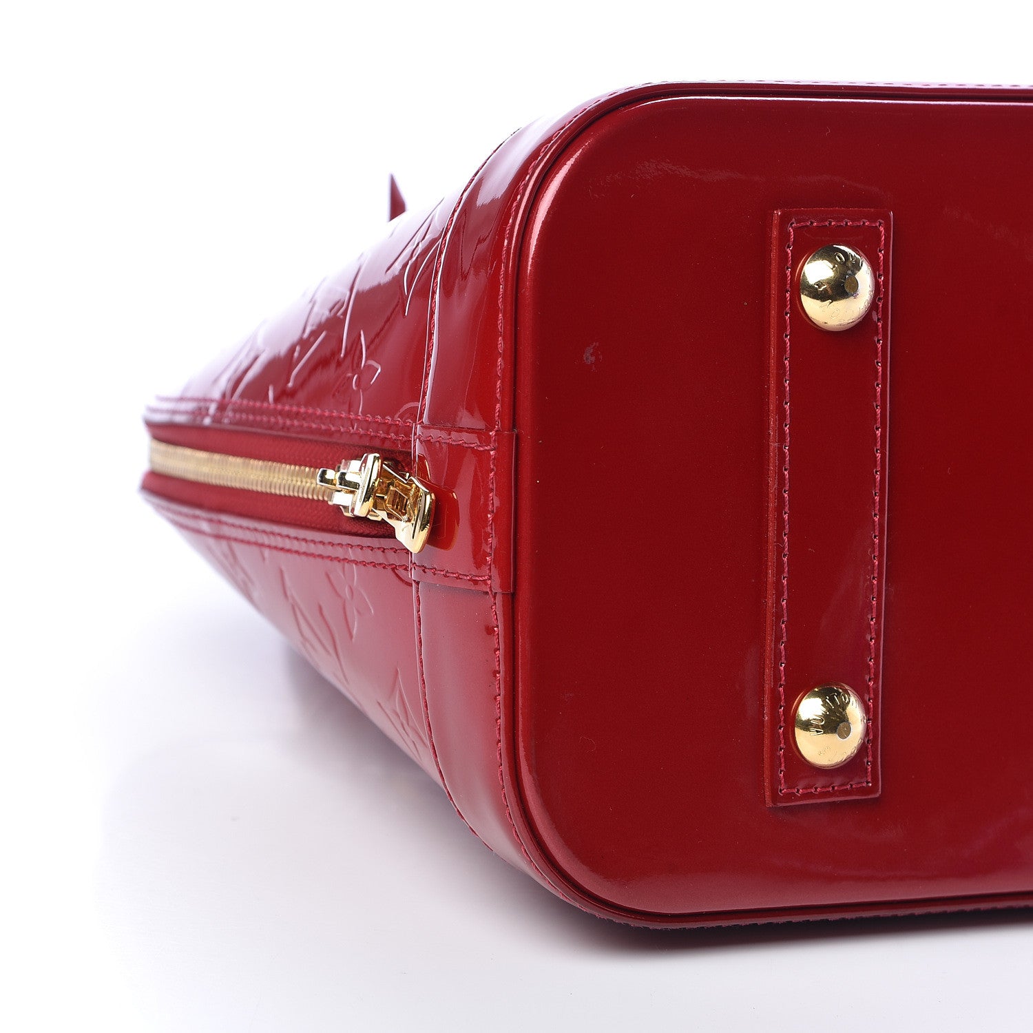 Louis Vuitton Vernis Alma PM Pomme D'Amour 10 of 16