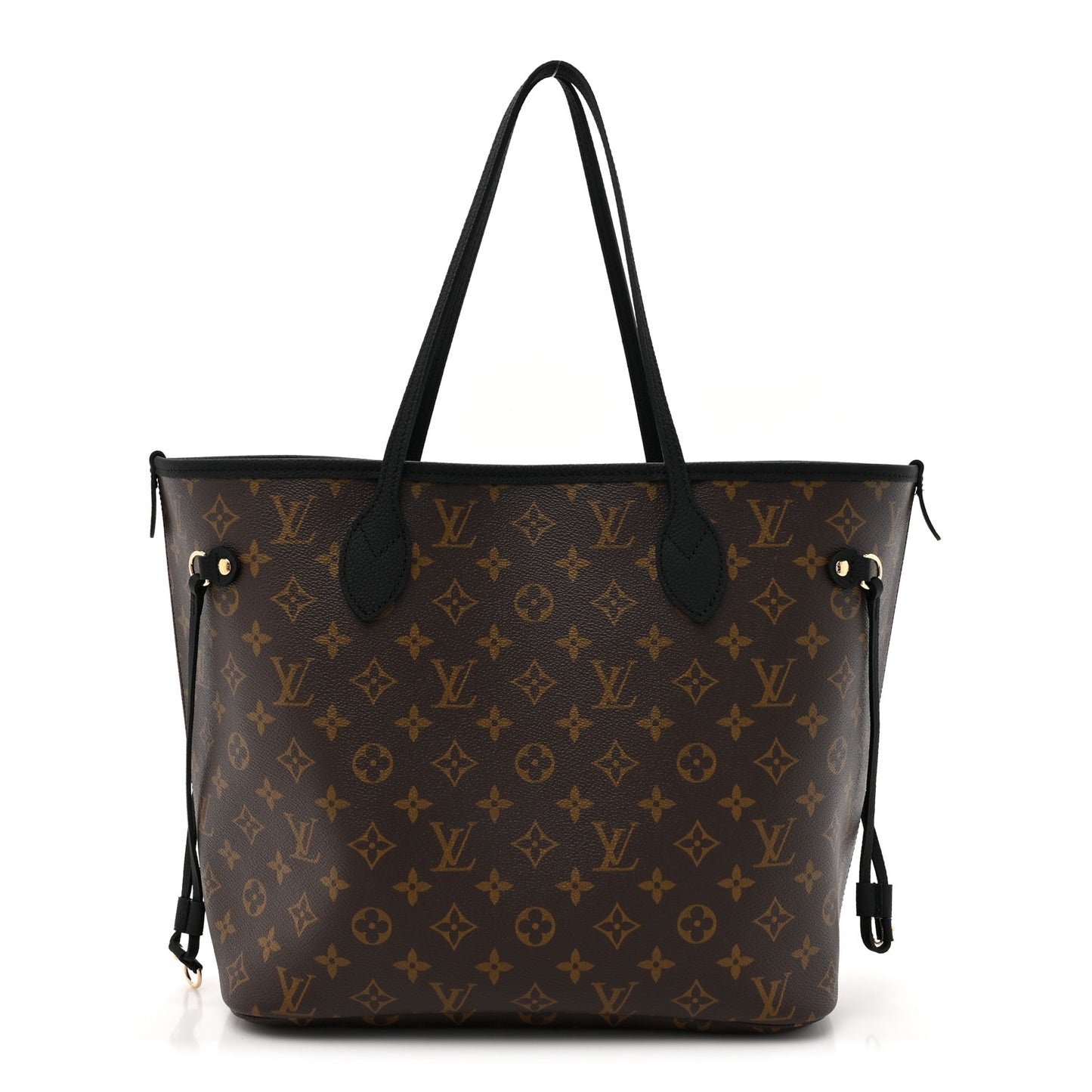 Monogram Calfskin Neo Neverfull Inside Out MM Black