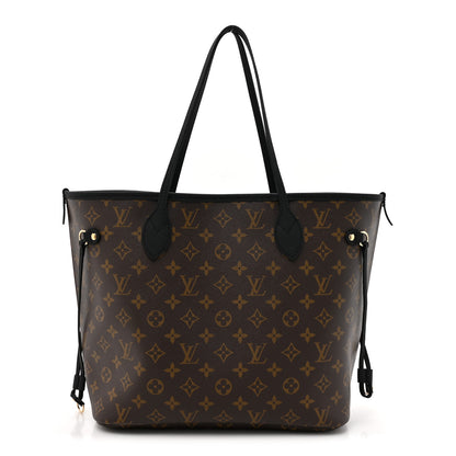 Louis Vuitton Monogram Calfskin Neo Neverfull Inside Out MM Black 1 of 16