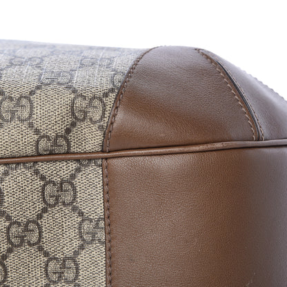 Gucci GG Supreme Monogram Margaux Calfskin Medium Nice Hobo Beige Ebony Acero 13 of 14