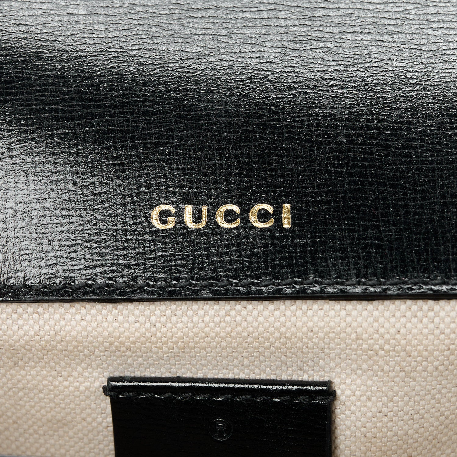 Gucci Azalea Calfskin Web Mini Horsebit 1955 Shoulder Bag Black 6 of 12