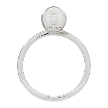 Tiffany Sterling Silver 8mm HardWear Ball Ring 54 7 4 of 5