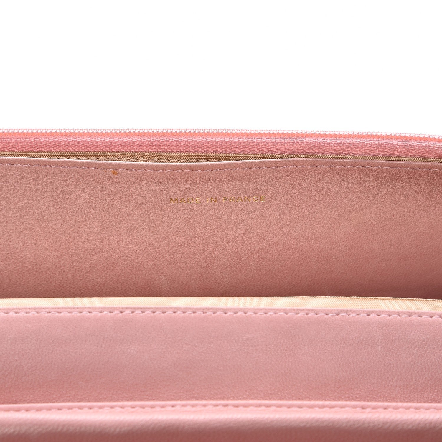 Chanel Caviar Timeless CC Wallet On Chain WOC Pink 7 of 8