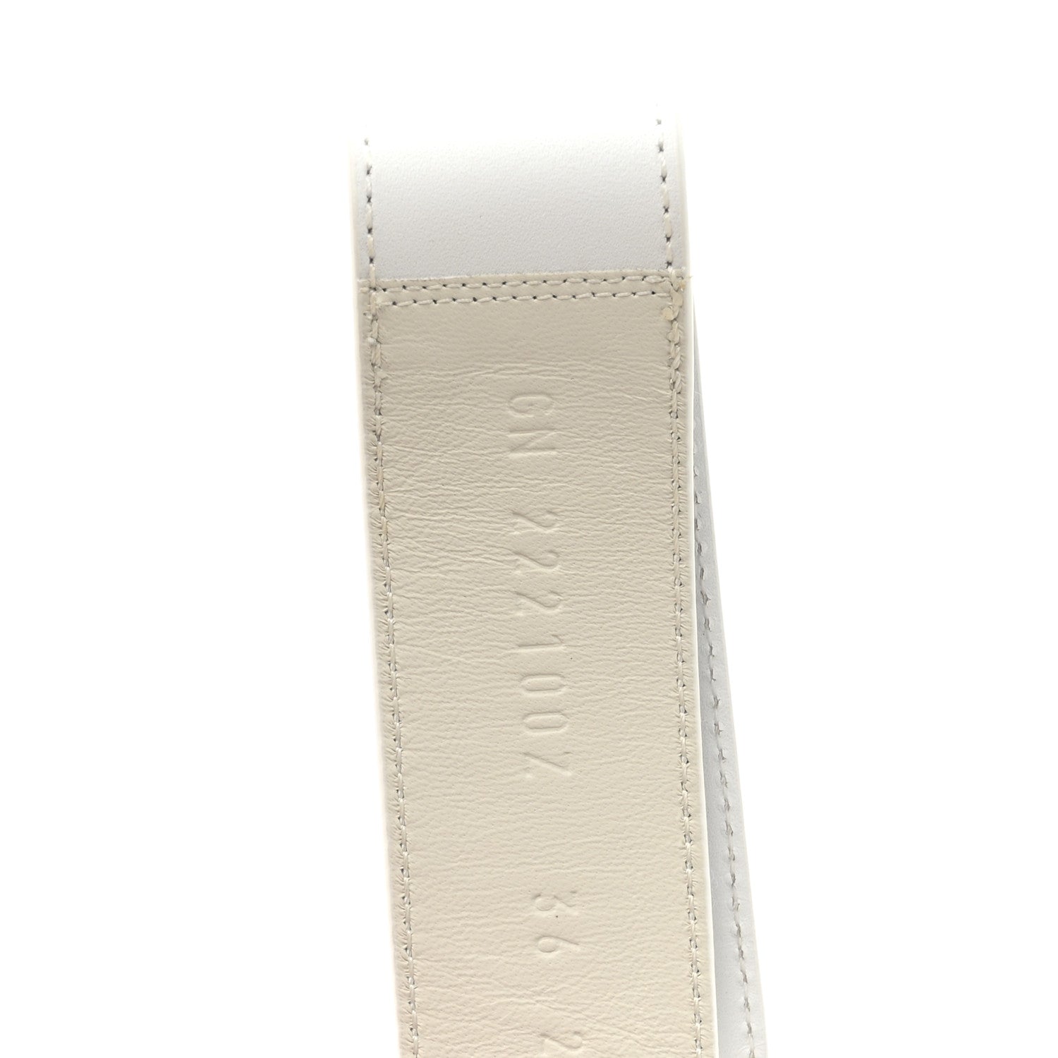 Hermes Calfskin Womens Chypre Sandals 36 White 9 of 10