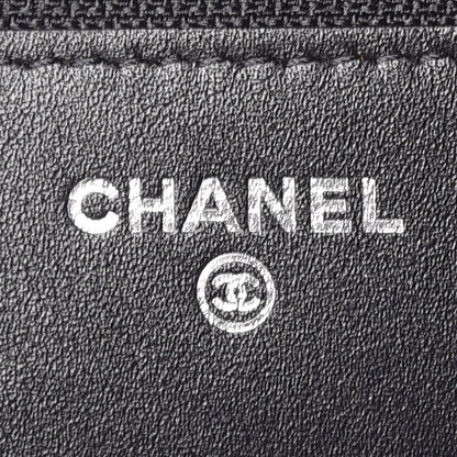 Chanel Caviar Sevruga Wallet On Chain WOC Black 8 of 11