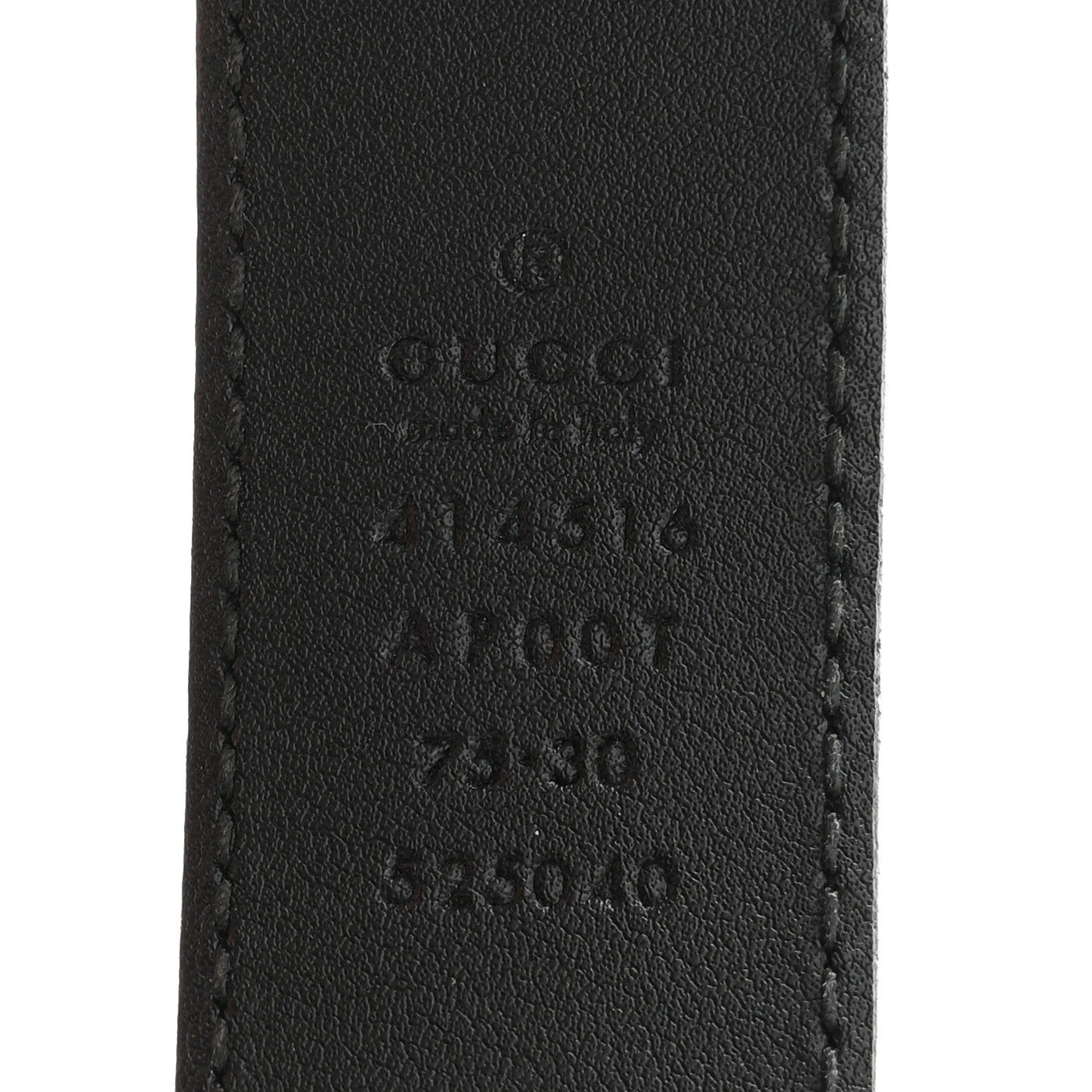 Gucci Calfskin Double G 30mm Belt 75 30 Black 4 of 8