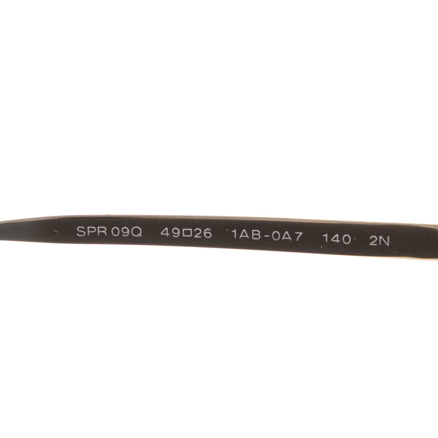Prada Acetate Cinema Sunglasses SPR 09Q Black 4 of 6
