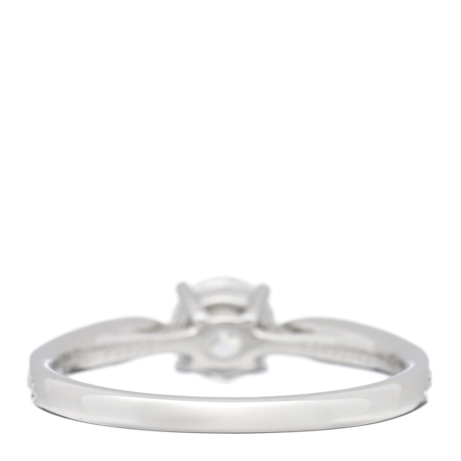 Tiffany Platinum Diamond .52ct Harmony Engagement Ring 49 5 3 of 4