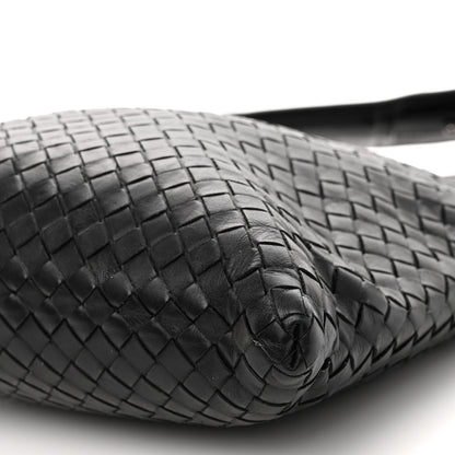 Bottega Veneta Nappa Intrecciato VN Crossbody Messenger Bag Black 9 of 10