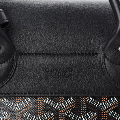Goyard Goyardine Calfskin Mini Alpin Backpack Black 8 of 9