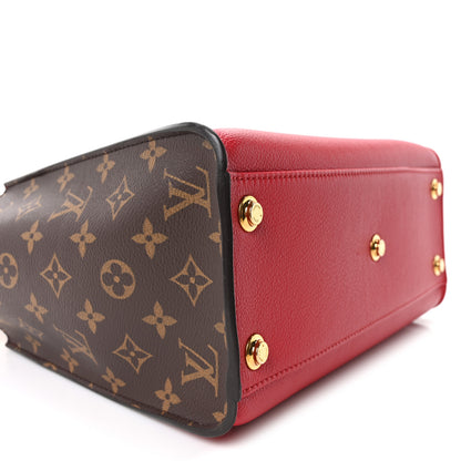 Louis Vuitton Calfskin Monogram On My Side Pirate Red 8 of 10