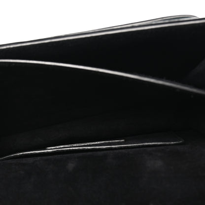 Saint Laurent Metallic Calfskin Small Monogram Sunset Chlorophille 4 of 9