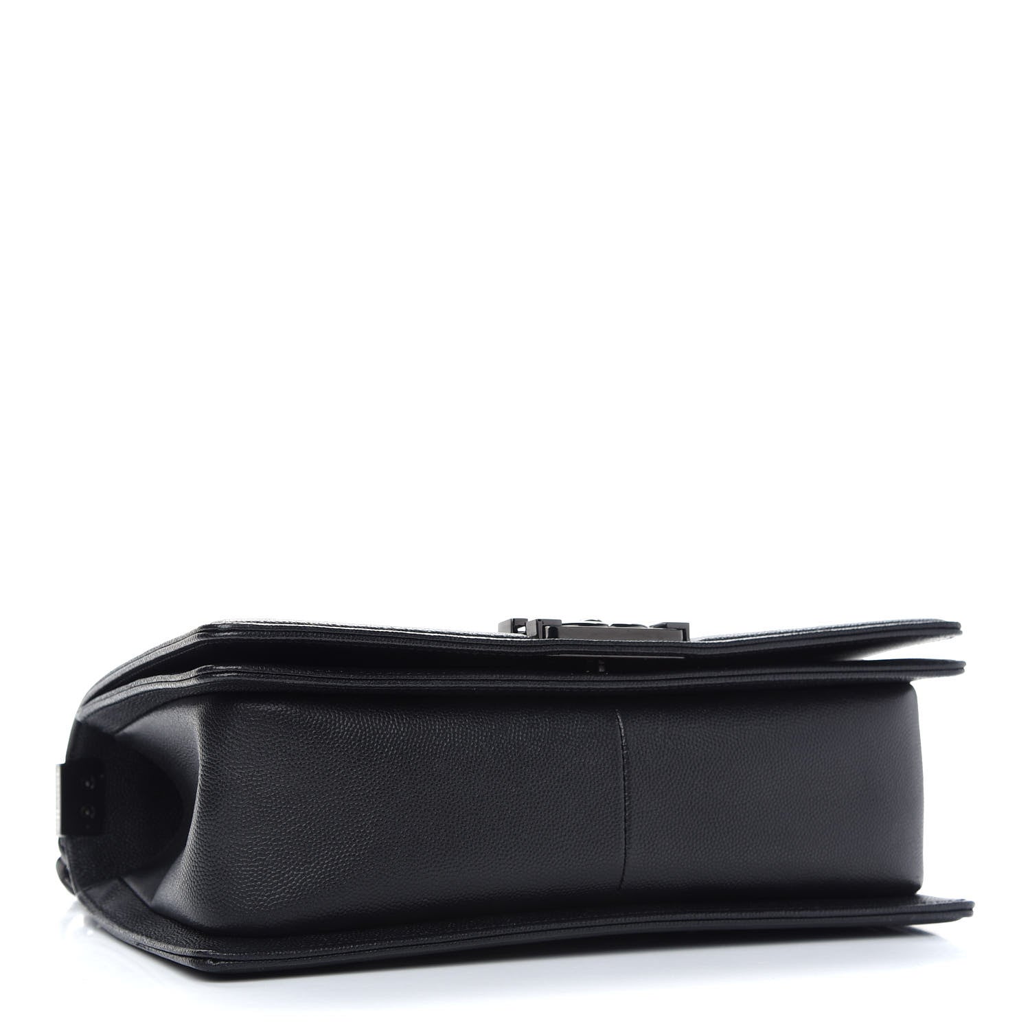 Chanel Caviar Quilted Medium Boy Flap So Black 4 of 10