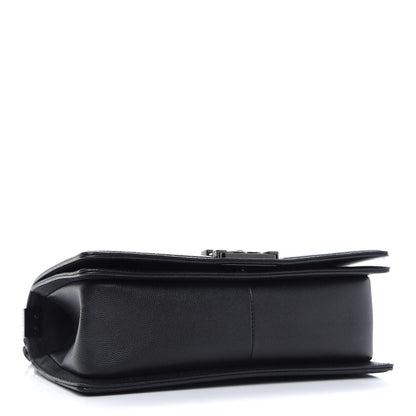 Chanel Caviar Quilted Medium Boy Flap So Black 4 of 10