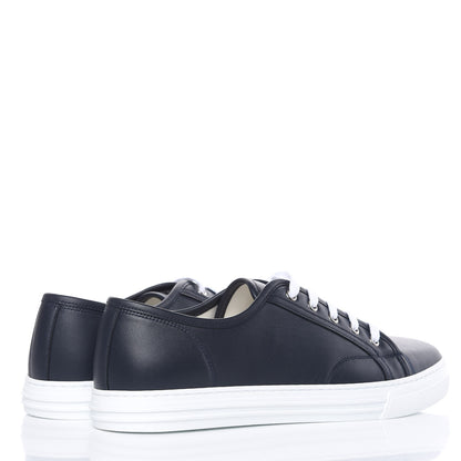 Gucci Calfskin Miro Soft Mens Lace Up Sneakers 10.5 Blue 4 of 8