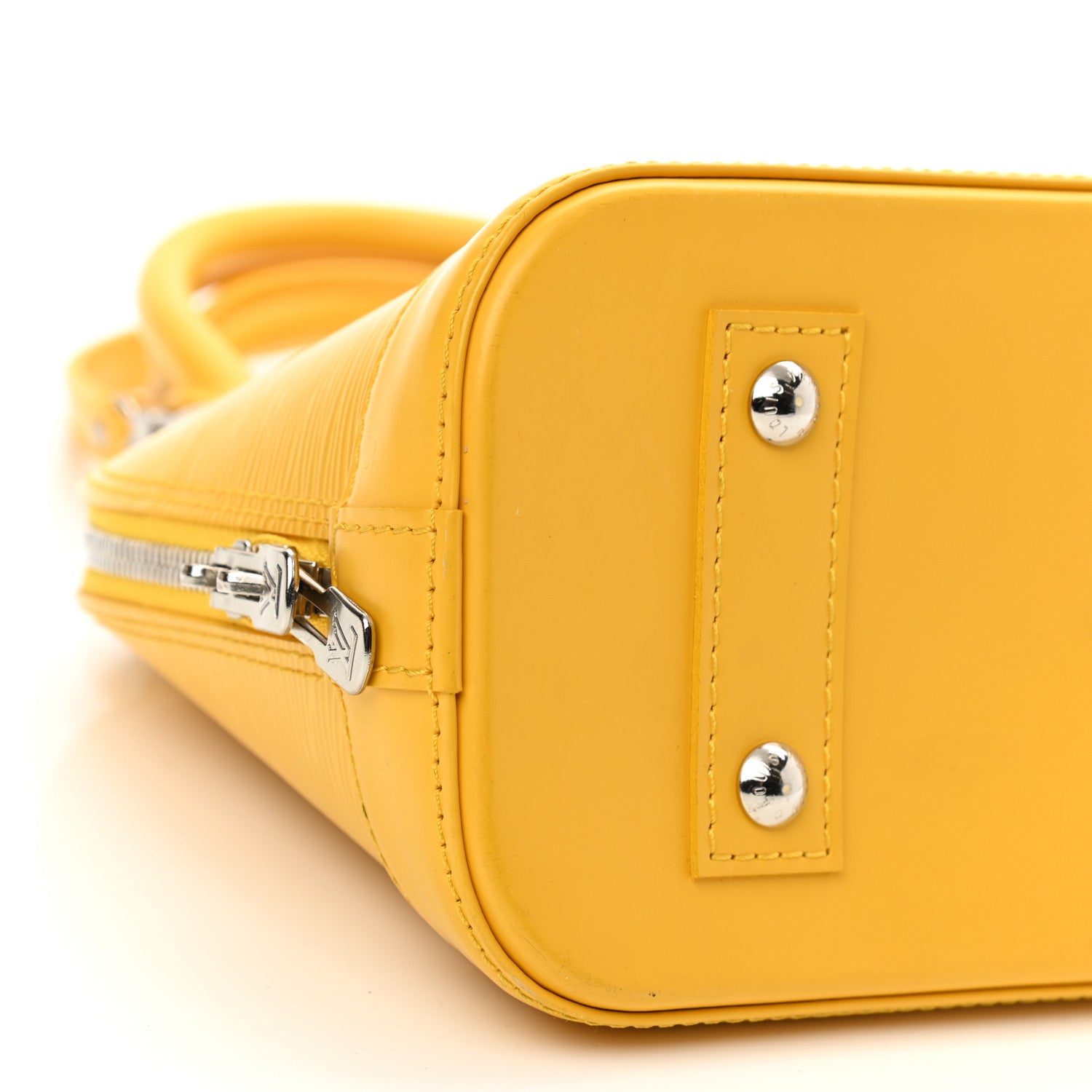 Louis Vuitton Epi Alma BB Citron 9 of 10