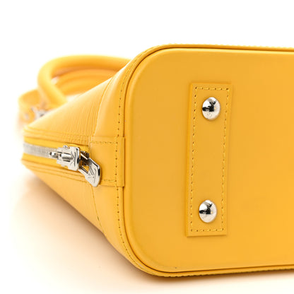 Louis Vuitton Epi Alma BB Citron 9 of 10
