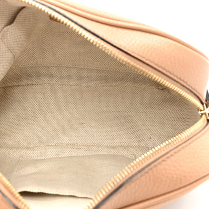 Gucci Pebbled Calfskin Small Soho Disco Bag Camelia 5 of 13