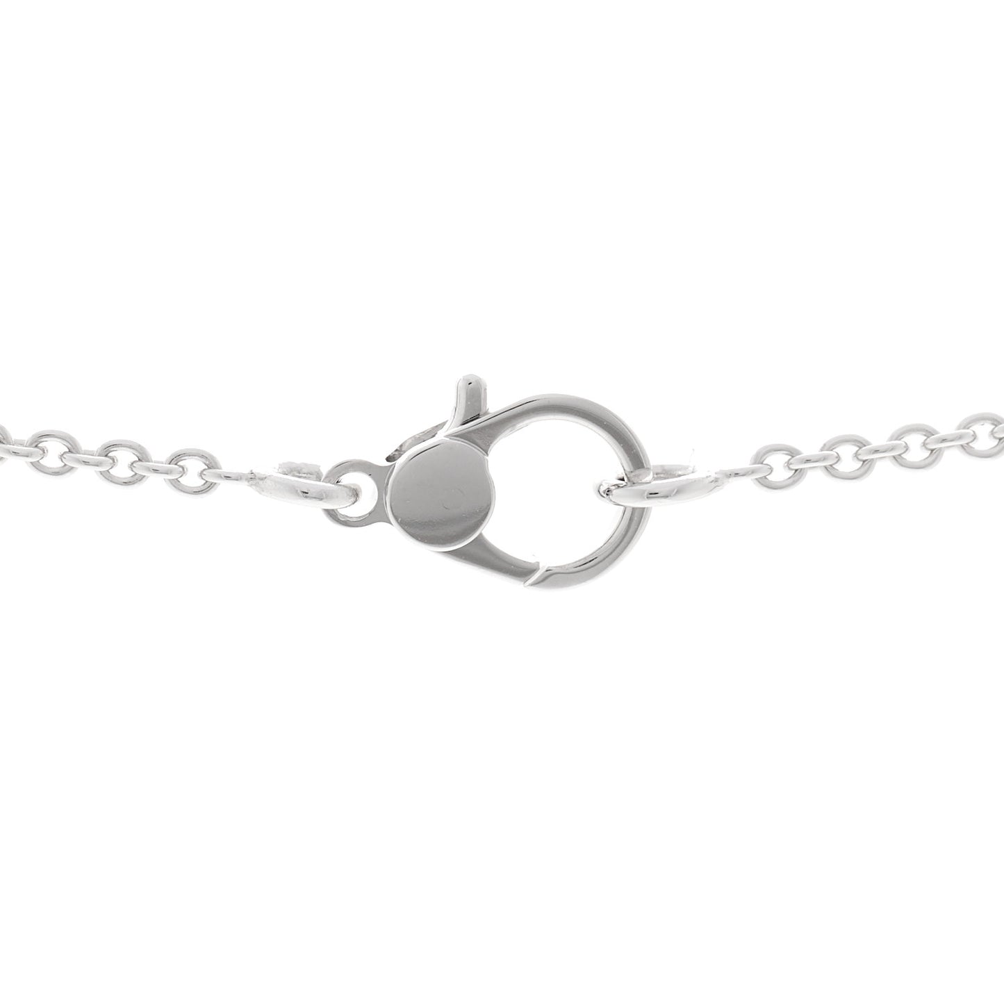 18K White Gold Diamond Finesse Pendant Necklace