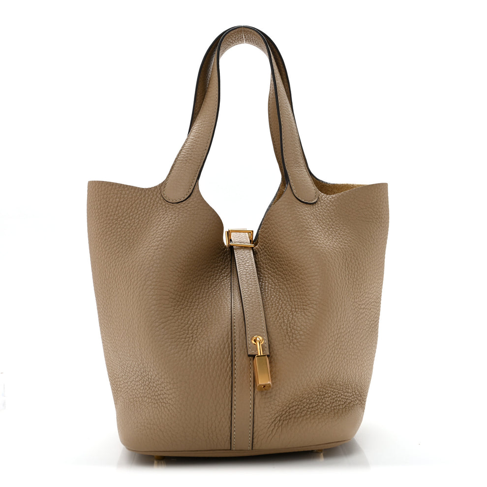 Hermes Taurillon Clemence Picotin Lock 22 MM Trench 2000001 – FASHIONPHILE