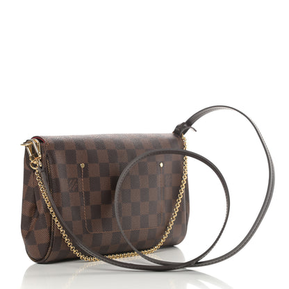 Louis Vuitton Damier Ebene Favorite MM 3 of 12