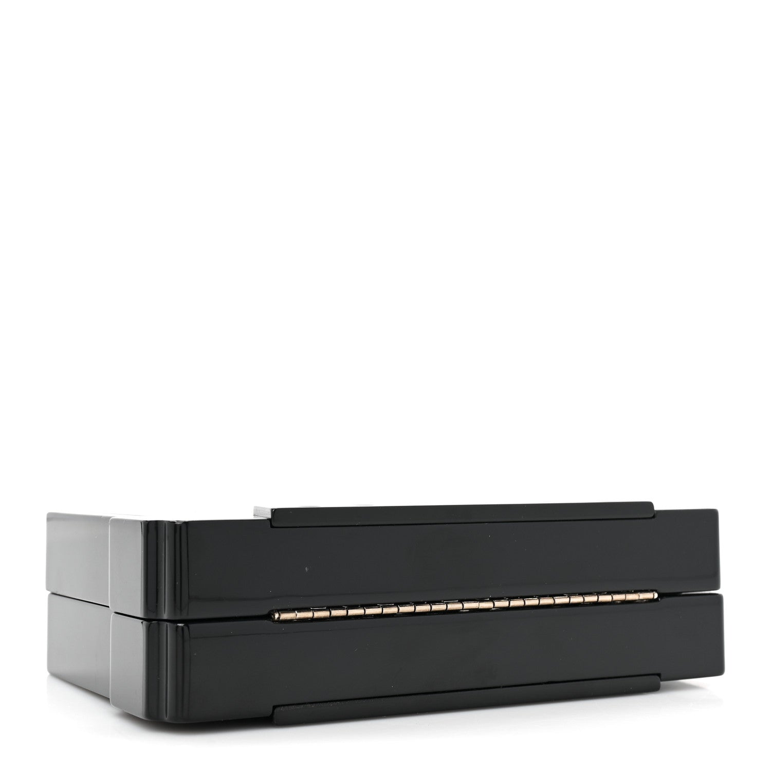 Chanel Lucite Cassette Clutch Black 4 of 9