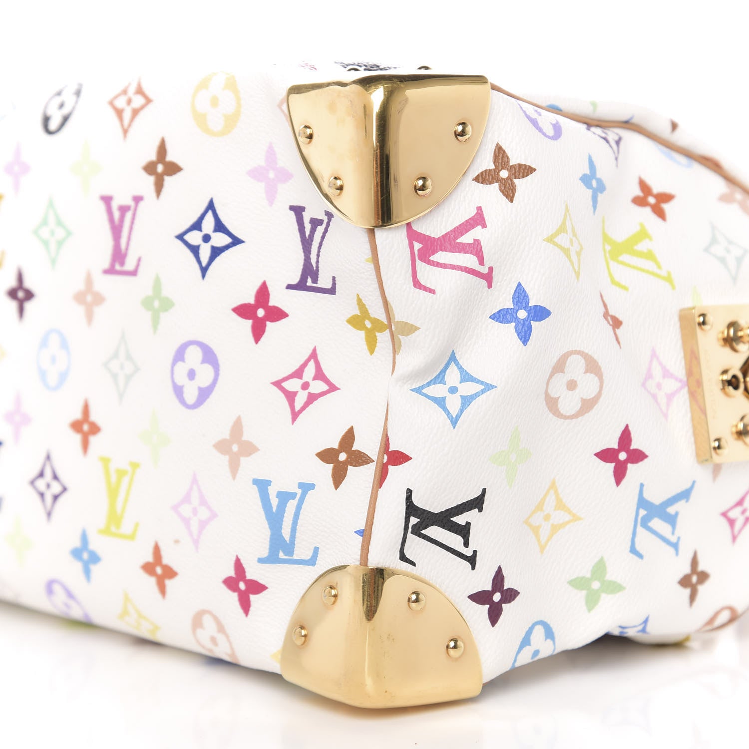 Louis Vuitton Monogram Multicolor Speedy 30 White 10 of 12