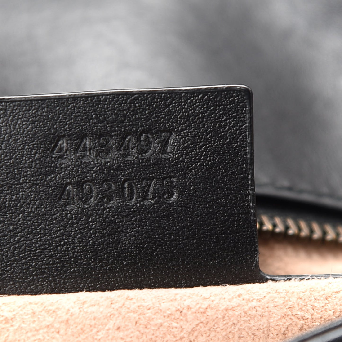 Calfskin Matelasse Small GG Marmont Shoulder Bag Black