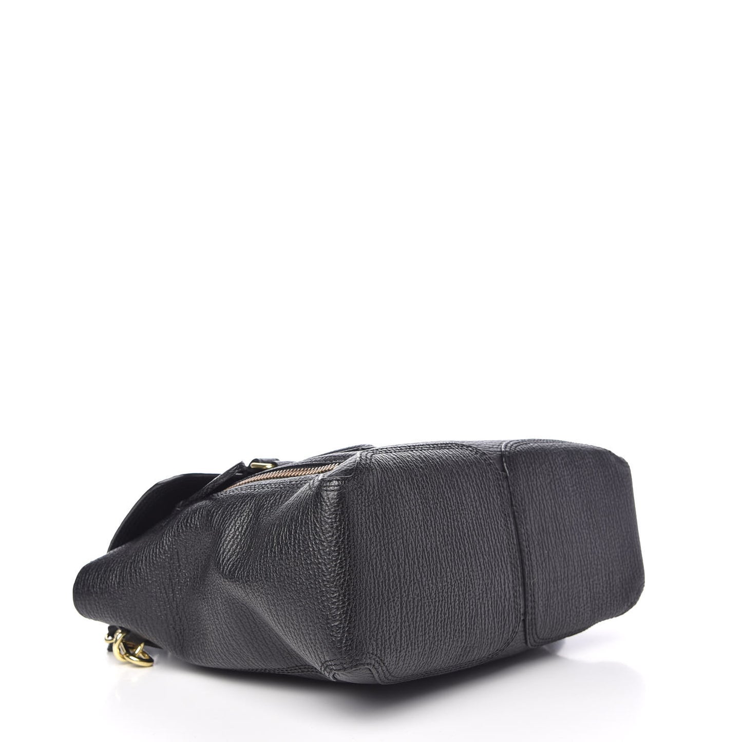 Textured Calfskin Medium Pashli Satchel Black