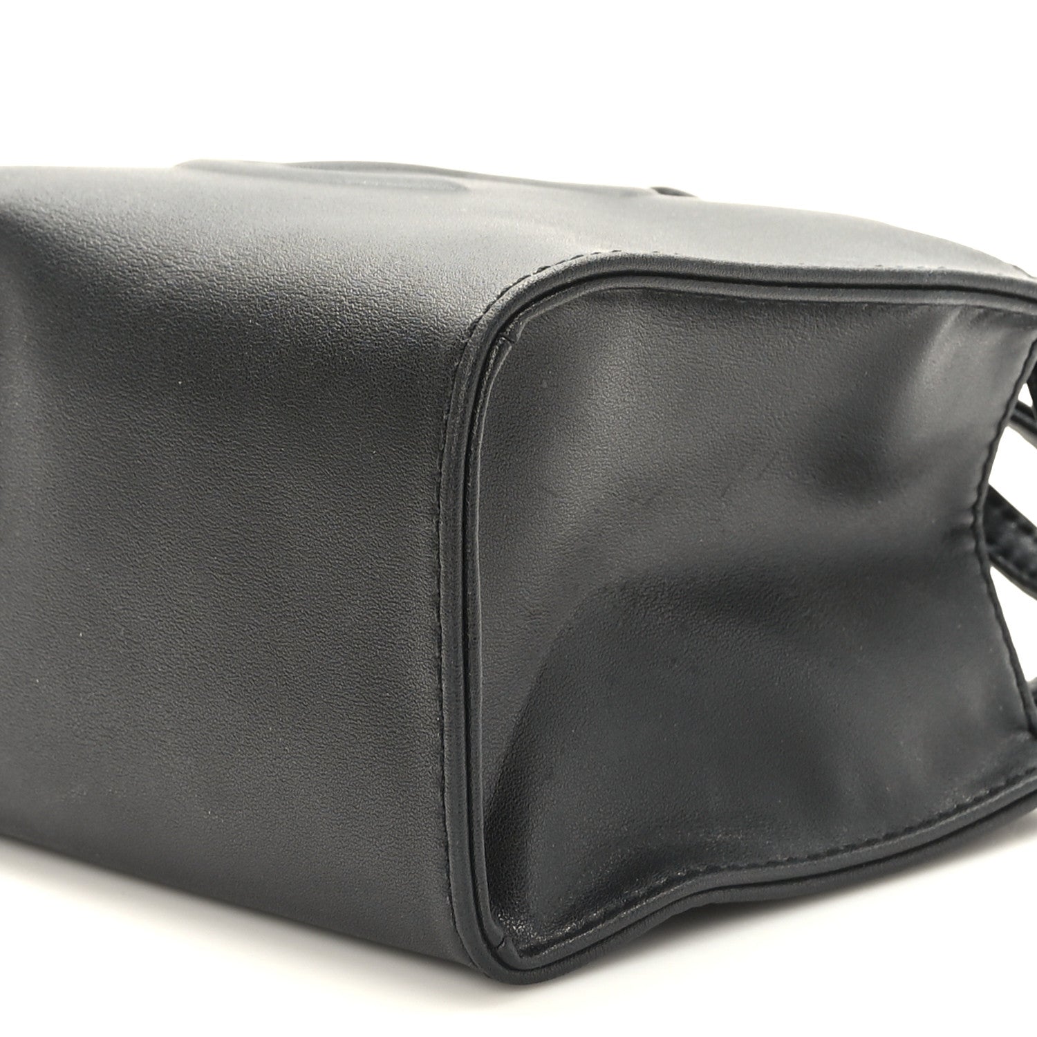 Telfar Vegan Leather Small Shopping Bag Black 8 of 8