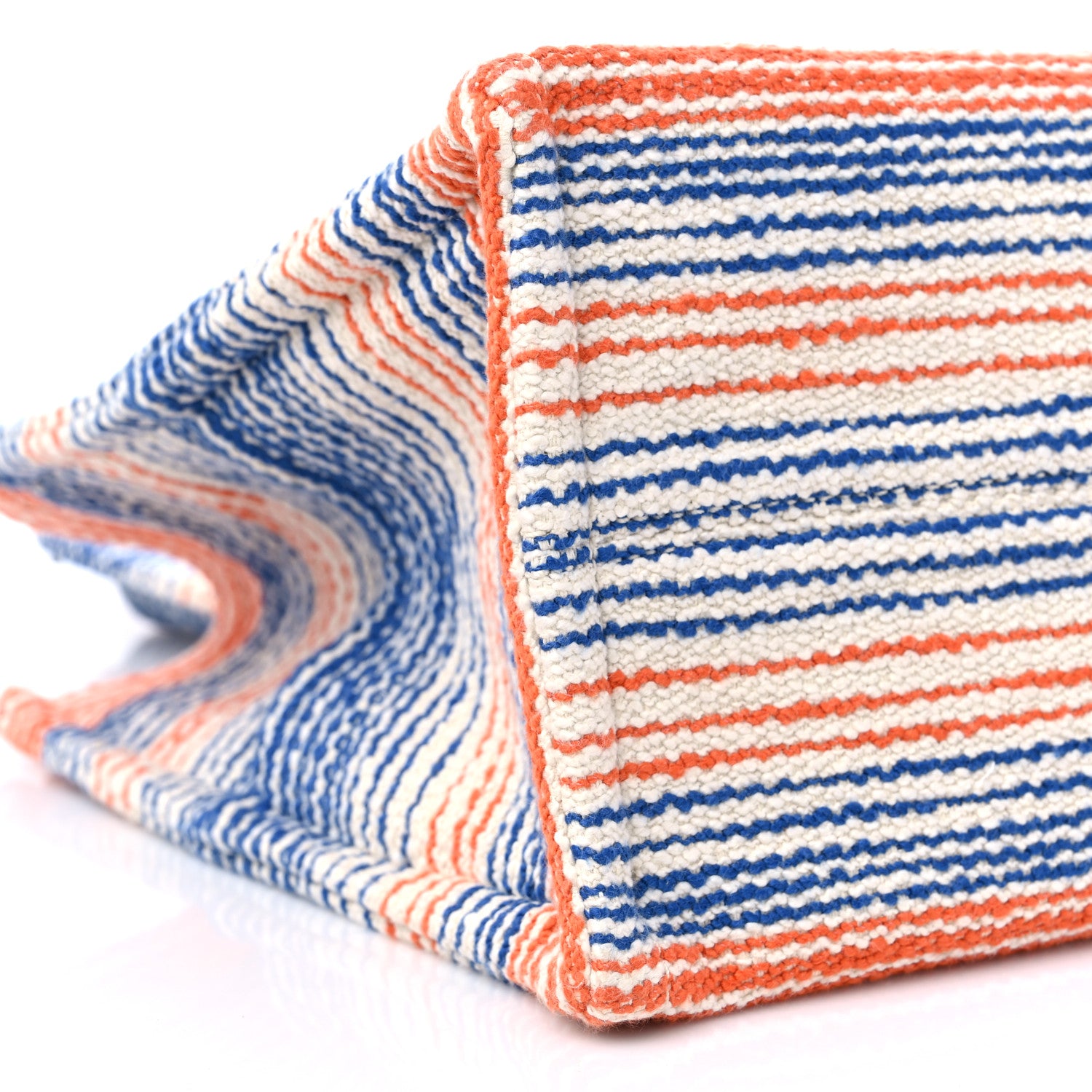 Celine Jacquard Striped Large Cabas Thais Multicolor 7 of 8