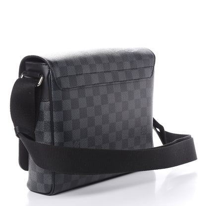 Louis Vuitton Damier Graphite World Map District PM 3 of 11