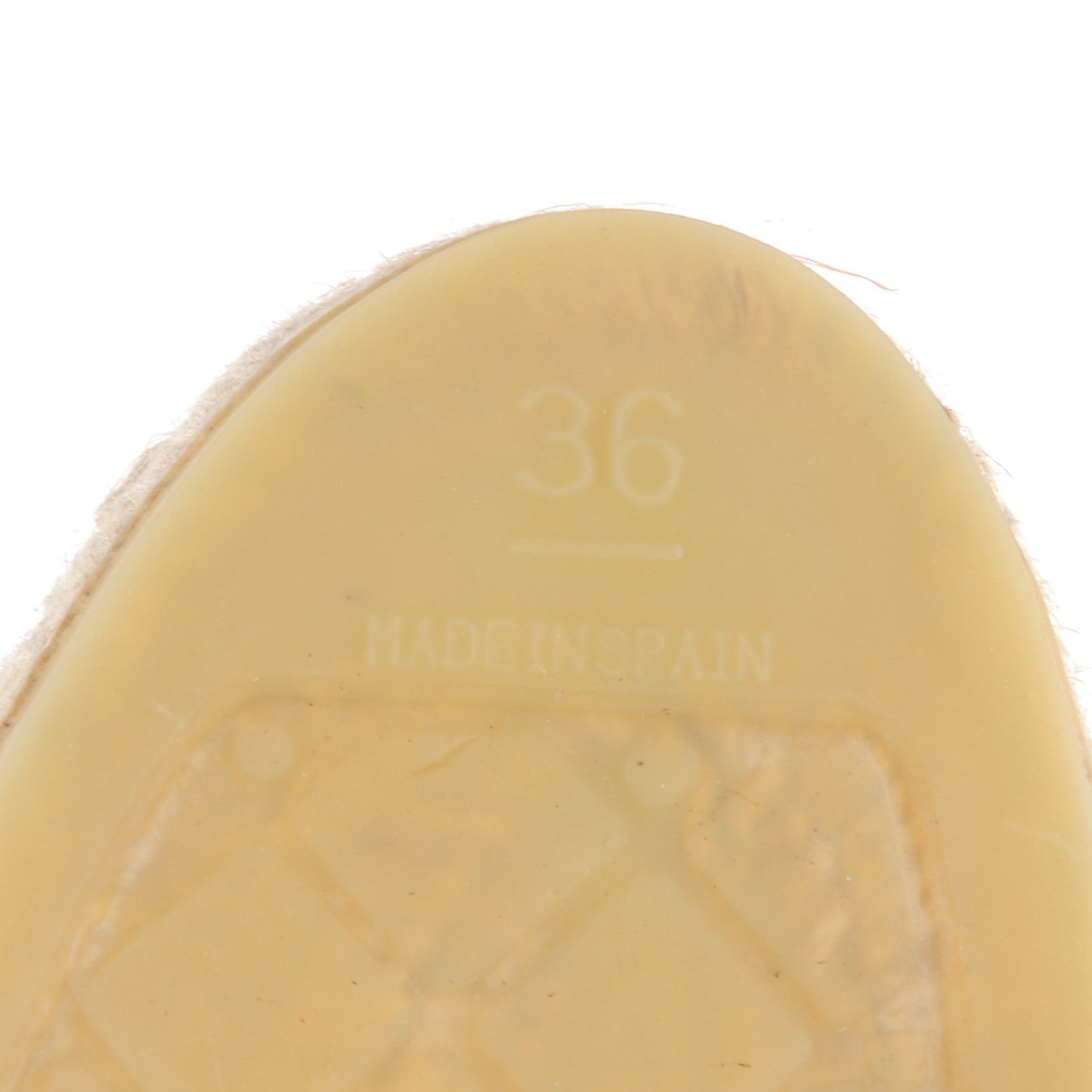 Lambskin CC Espadrilles 36 Black