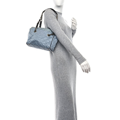 Prada Nylon Tessuto Quilted Chain Shoulder Bag Astrale 2 of 8