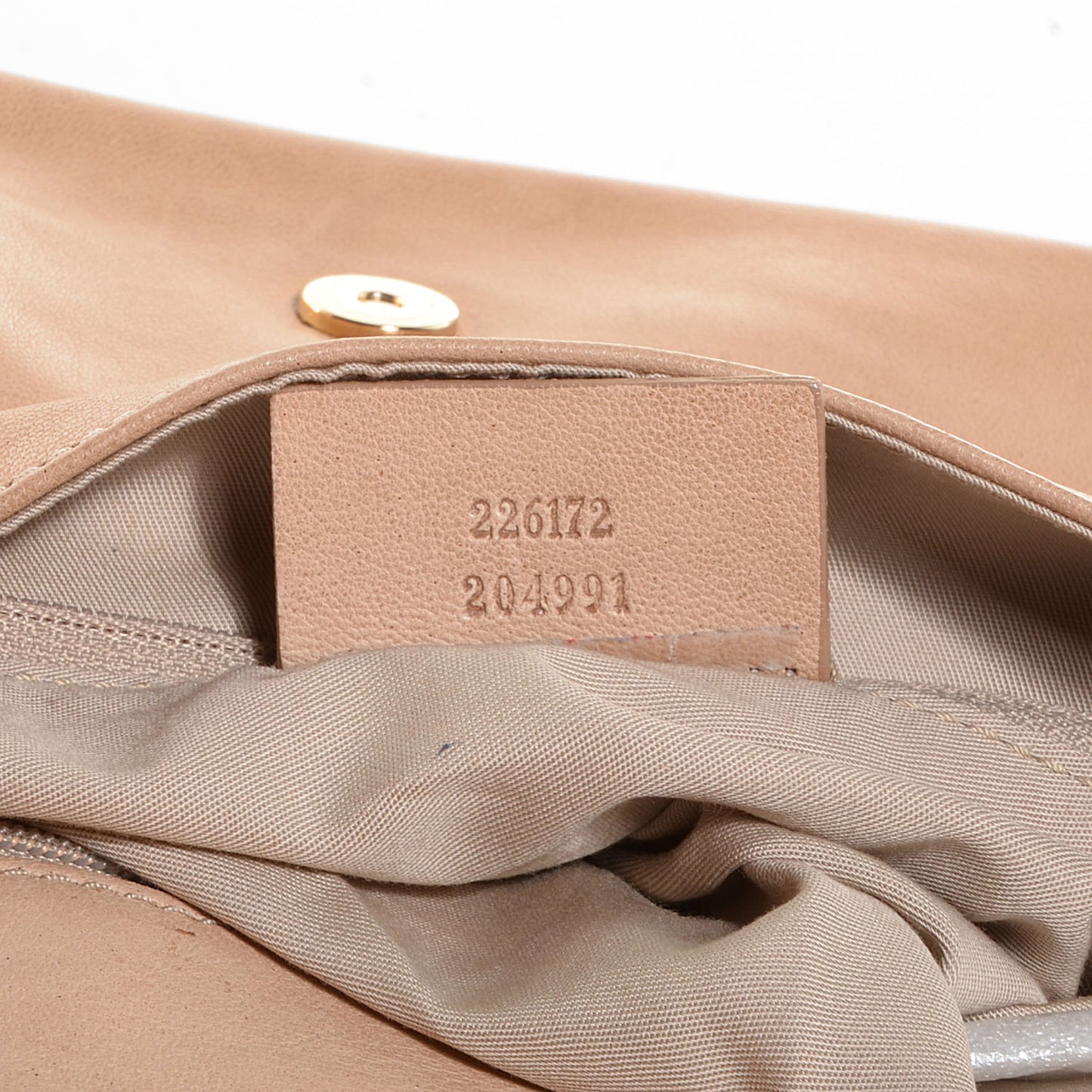 Leather Faithful Glove Clutch
