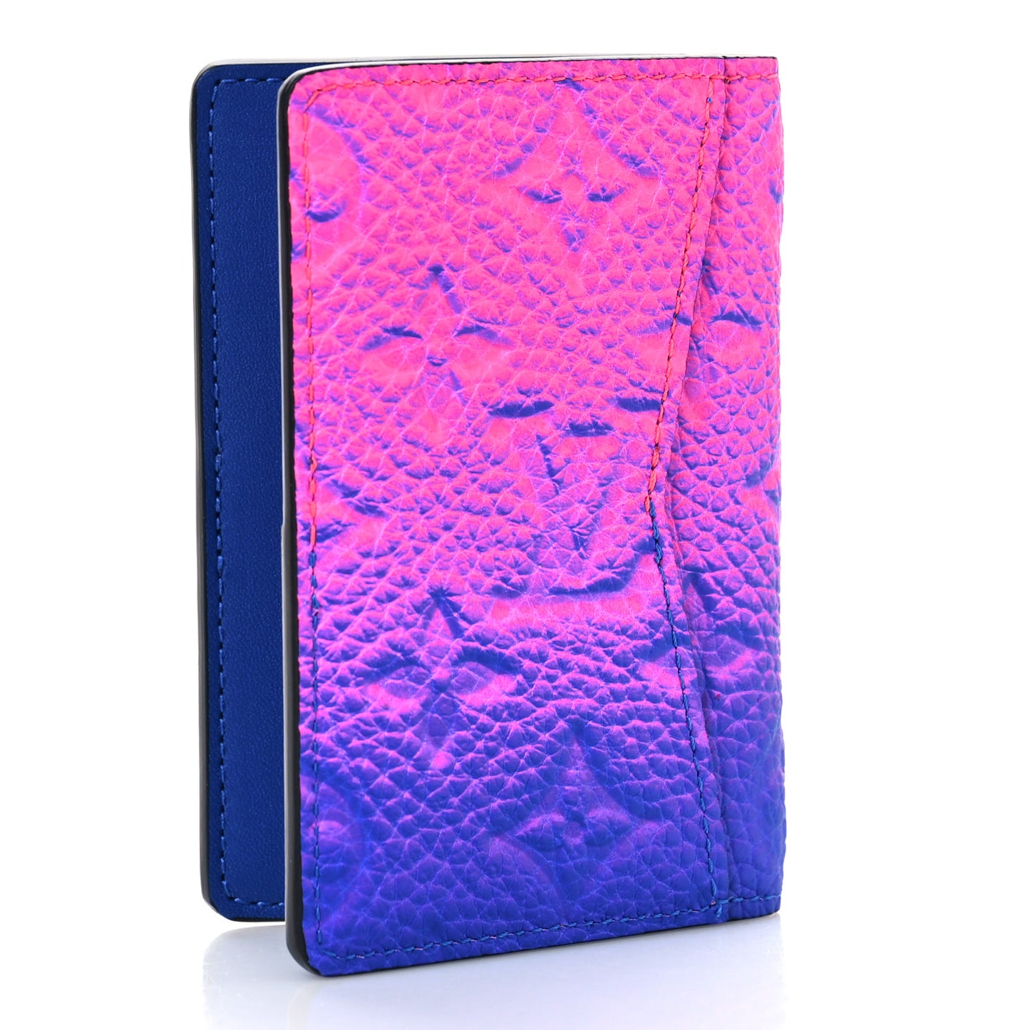 Taurillon Illusion Pocket Organizer Bleu Rose