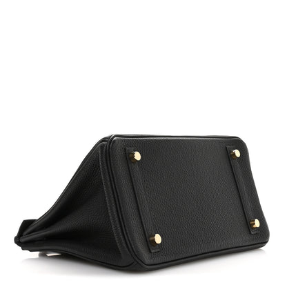 Hermes Togo Birkin 25 Black 4 of 11