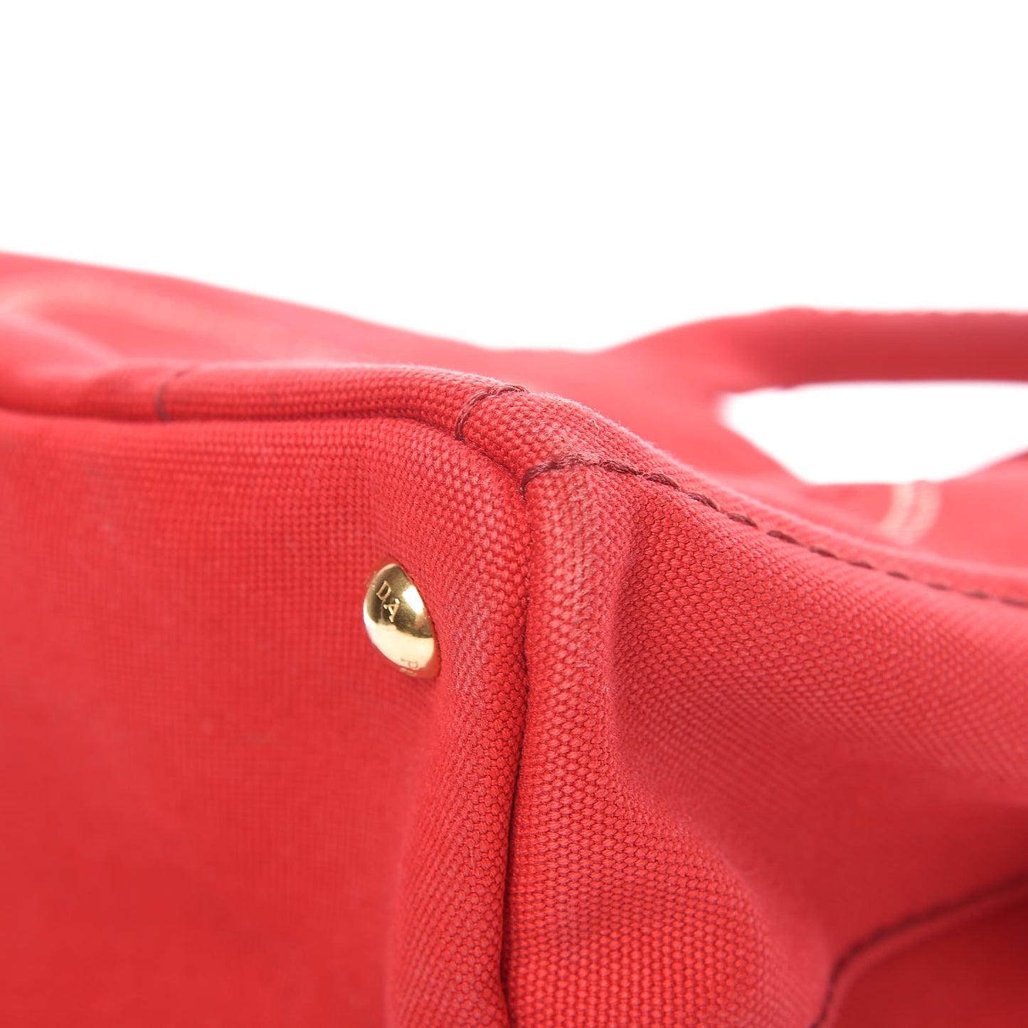 Canapa Small Logo Tote Rosso Talco