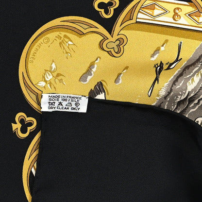 Hermes Silk La Vie A Cheval Scarf 90 3 of 3
