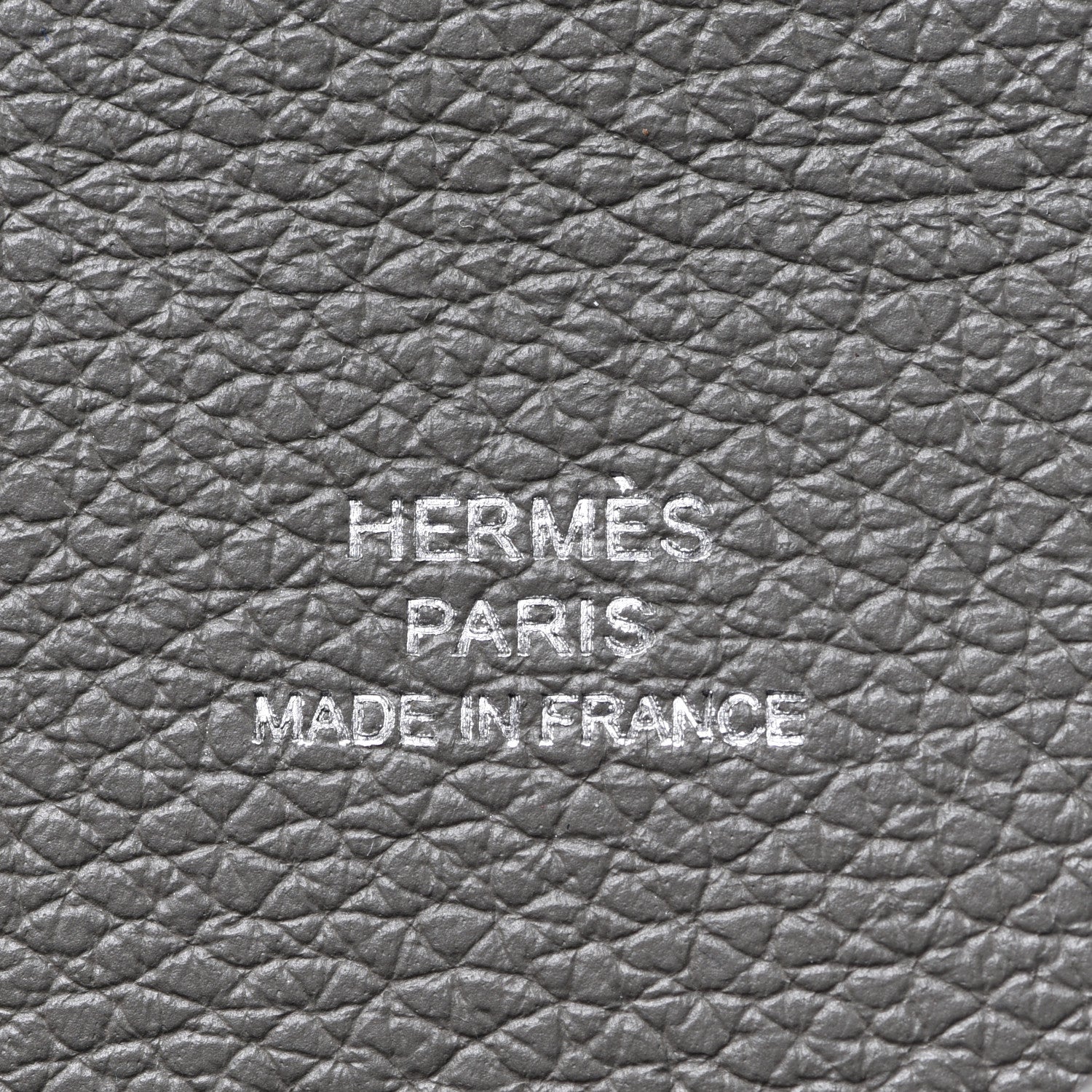 Hermes Evercolor Calvi Card Case Gris Meyer 6 of 7