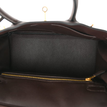 Hermes Togo Birkin 30 Chocolate 5 of 10