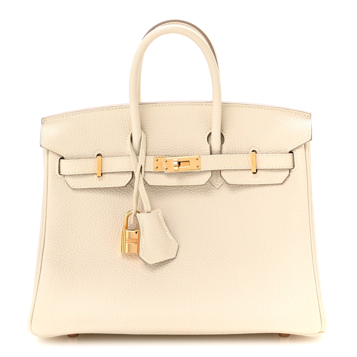 Hermes Togo Birkin 25 Craie 1 of 11