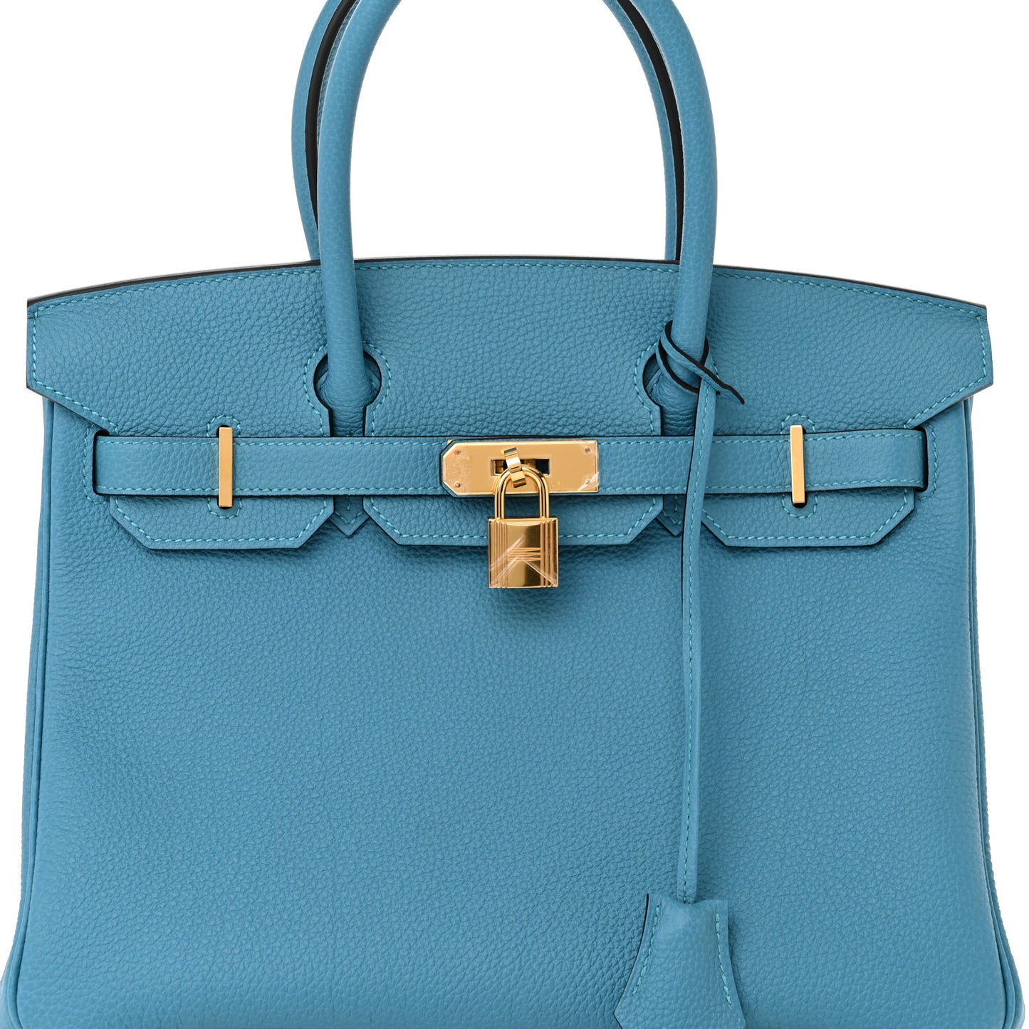 Togo Birkin 30 Turquoise