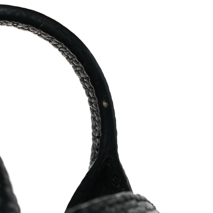 3.1 Phillip Lim Textured Calfskin Denim Mini Pashli Satchel Black 10 of 10