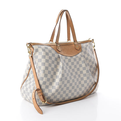 Louis Vuitton Damier Azur Siracusa GM 2 of 8