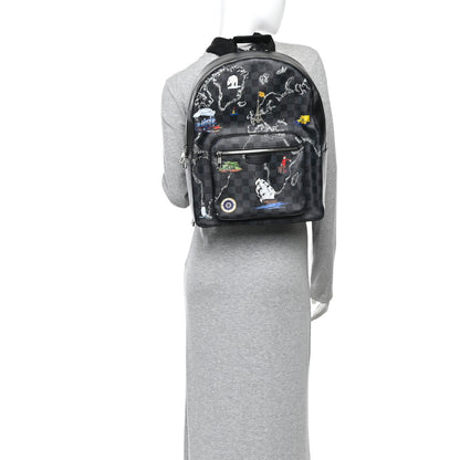 Louis Vuitton Damier Graphite World Map Josh Backpack 2 of 10