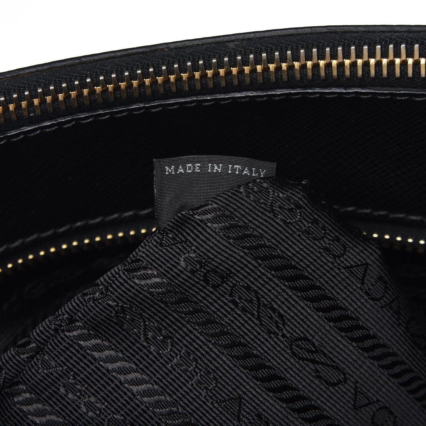 Saffiano Large Galleria Double Zip Tote Black