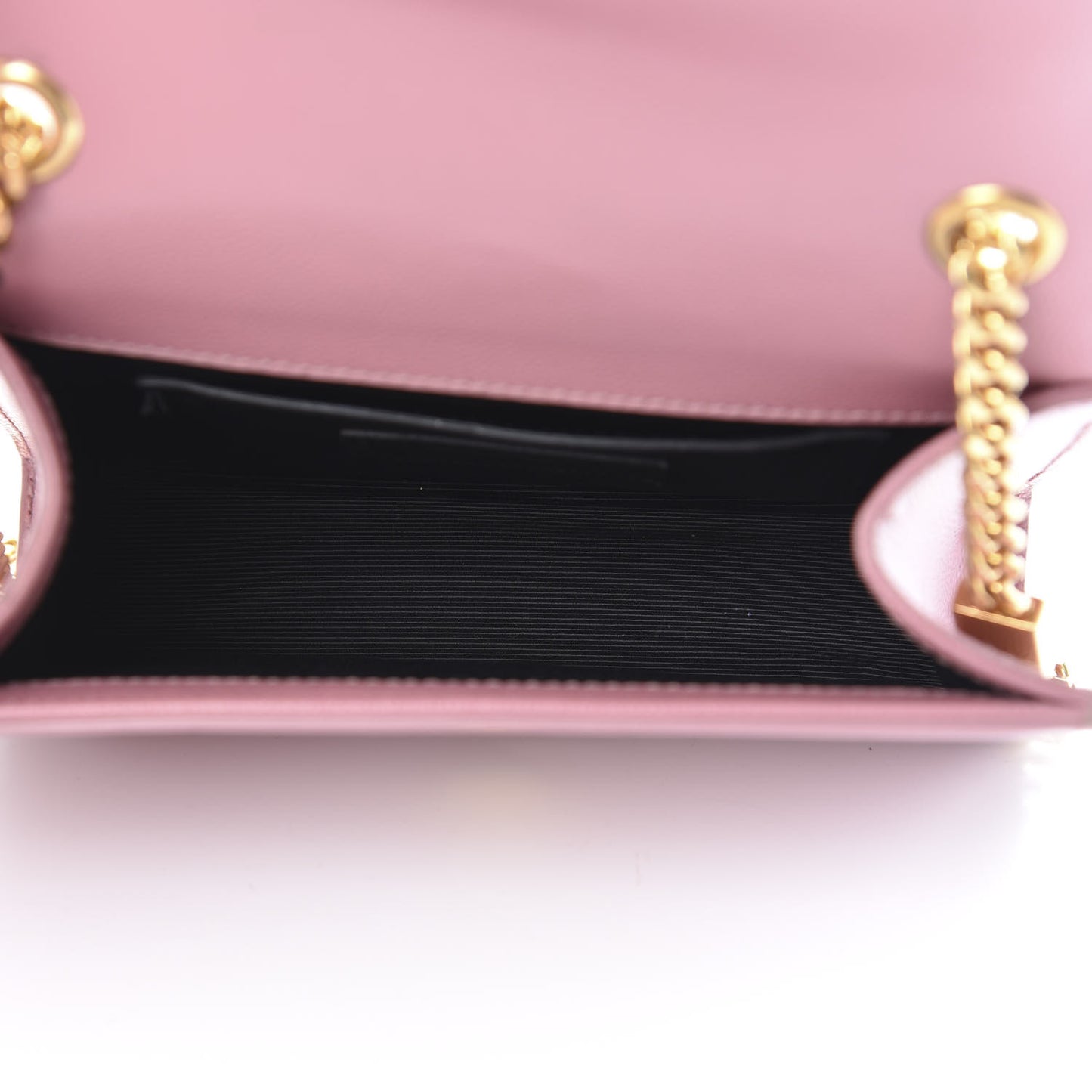 Grain De Poudre Small Classic Monogram Kate Satchel Old Rose