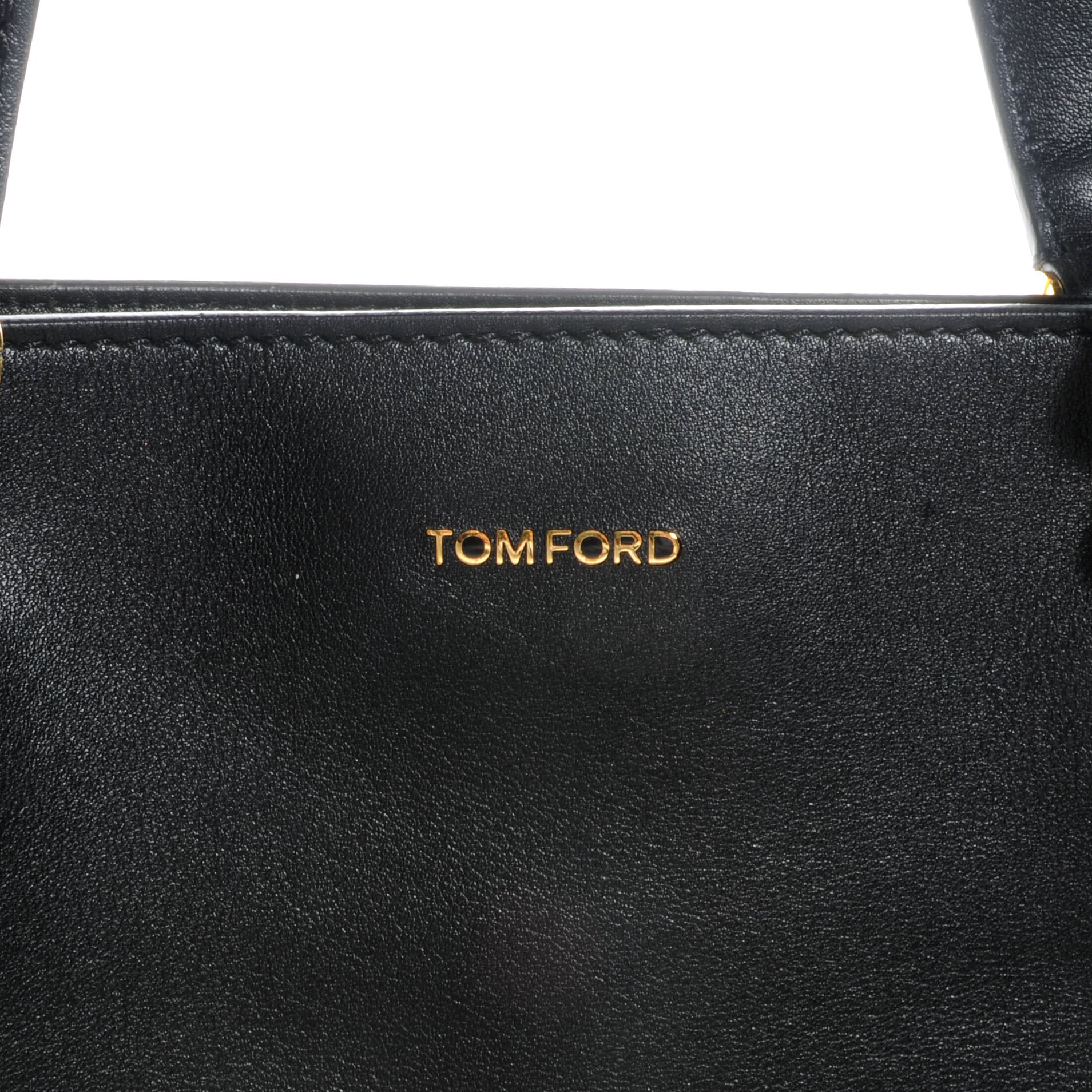 Tom Ford Calfskin Tote Black 8 of 8